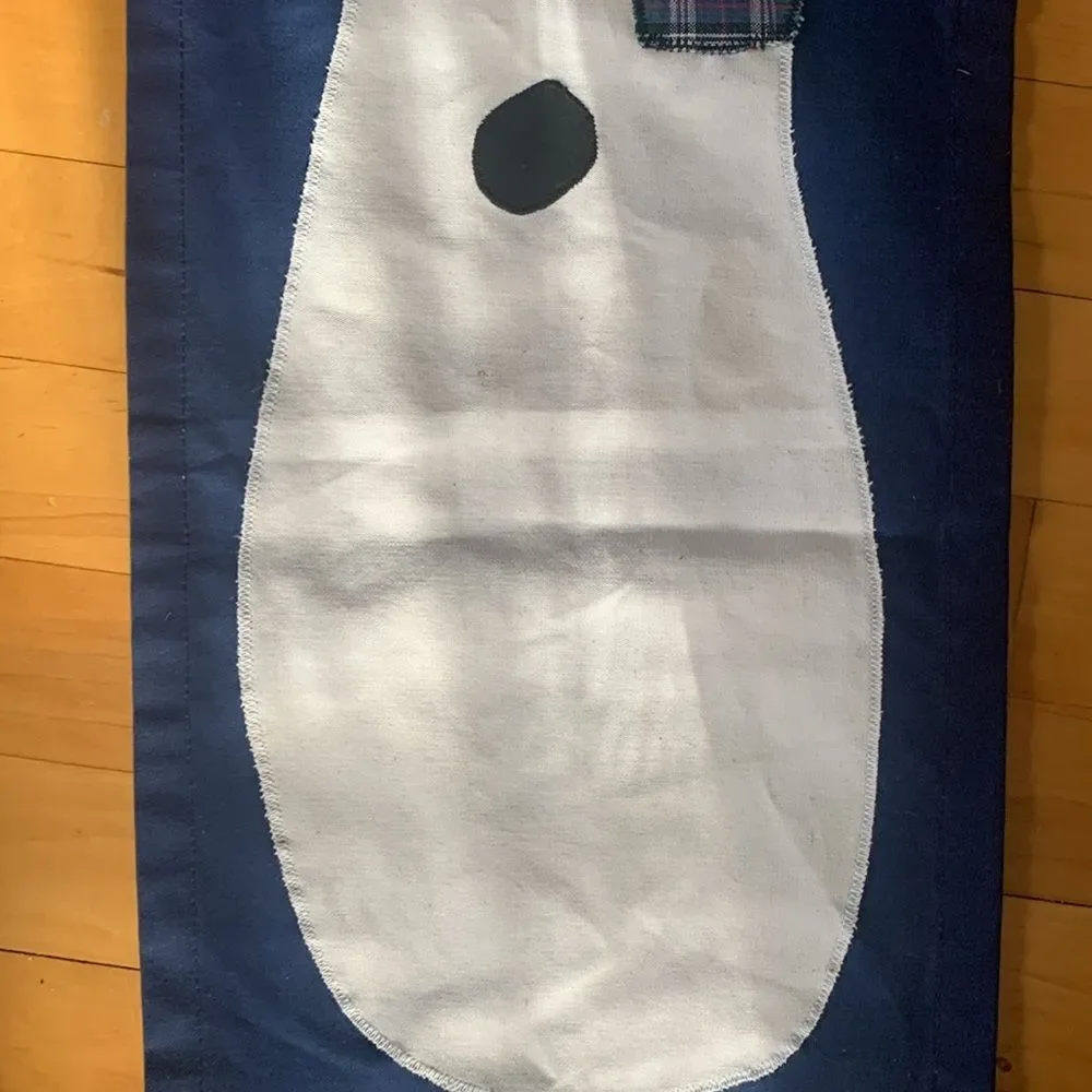 Snowman Light Pole Flag
